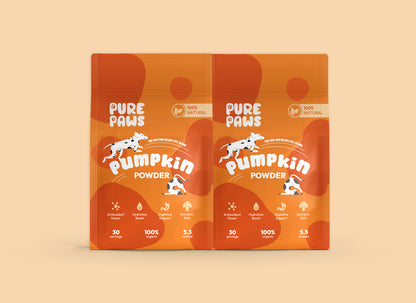 Organic Pumpkin Powder - Essential Digestive Health Supplement (7.5 oz) - Pure Paws