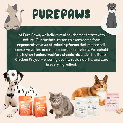 Freeze-Dried Chicken Necks, High Protein, Dental & Joint Health