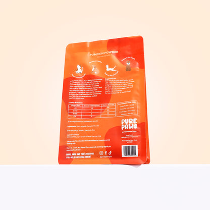 Organic Pumpkin Powder - Essential Digestive Health Supplement (7.5 oz) - Pure Paws