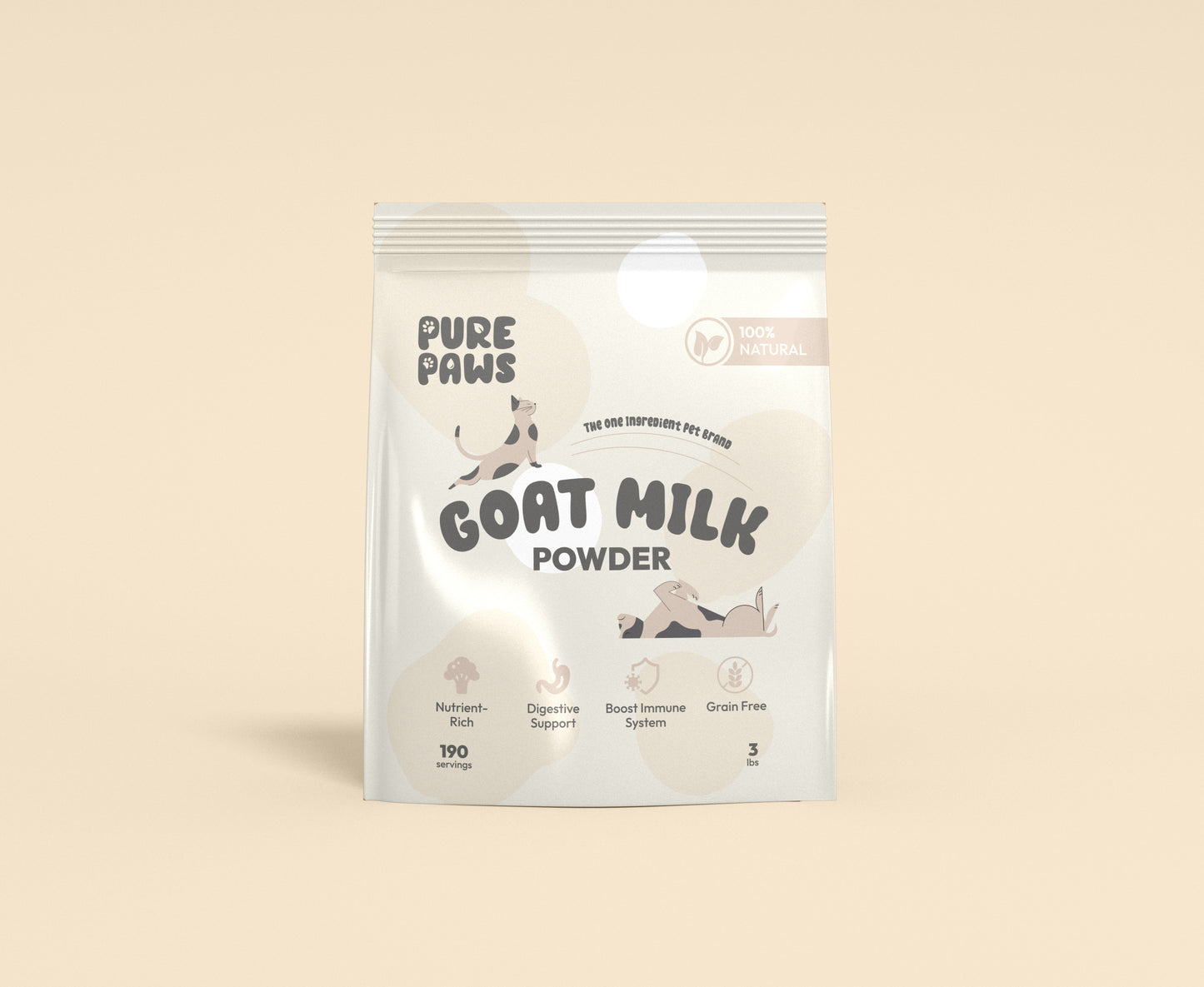 Goat Milk Powder - Your Pet’s Wellness Boost - Pure Paws